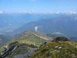 ....in basso verso il Pizzo Marcio